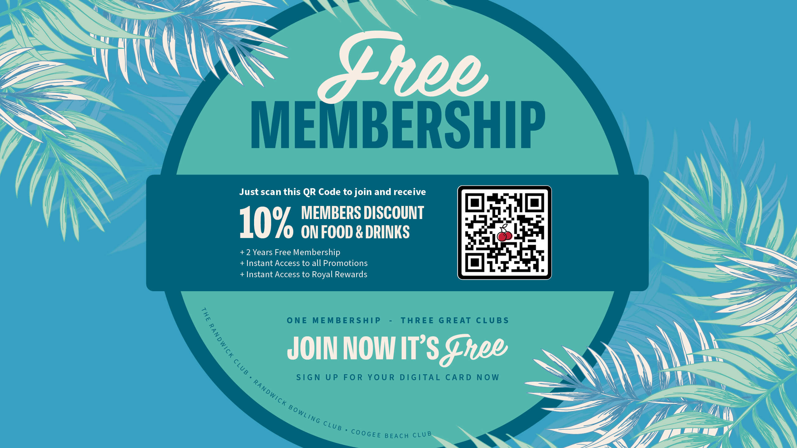 Free membership Coogee Beach Club